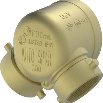 Giacomini A95 Exposed Fire Department Inlet Connection
